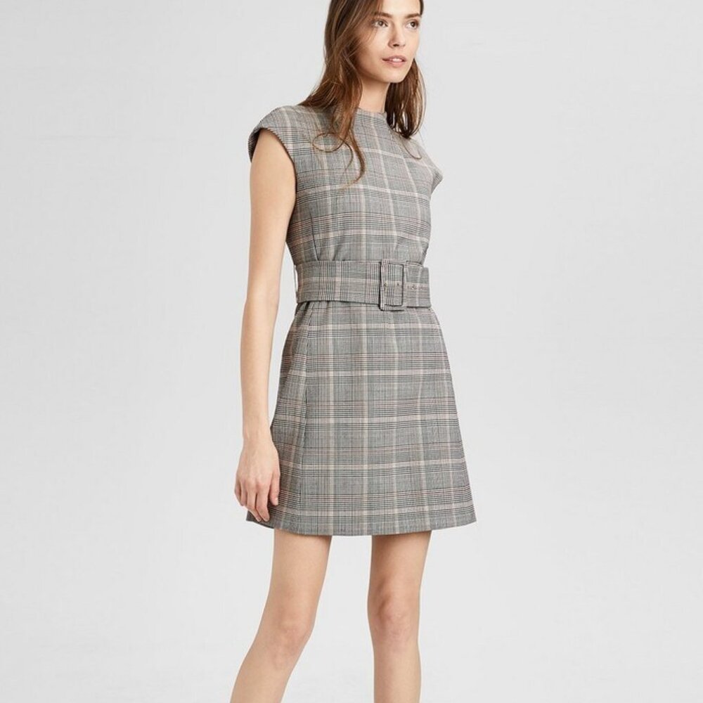 Theory Mod Belted Dress